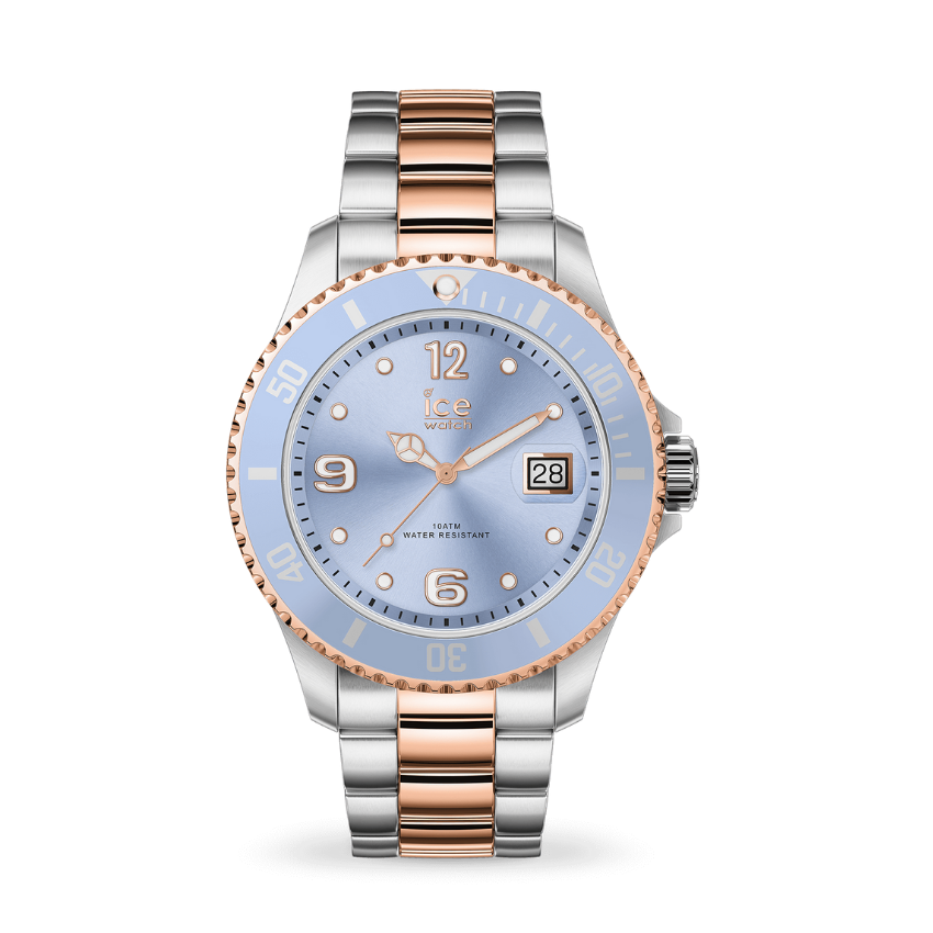 RELÓGIO ICE WATCH STEEL SKY SILVER ROSE GOLD TAM: M 'IC016770'