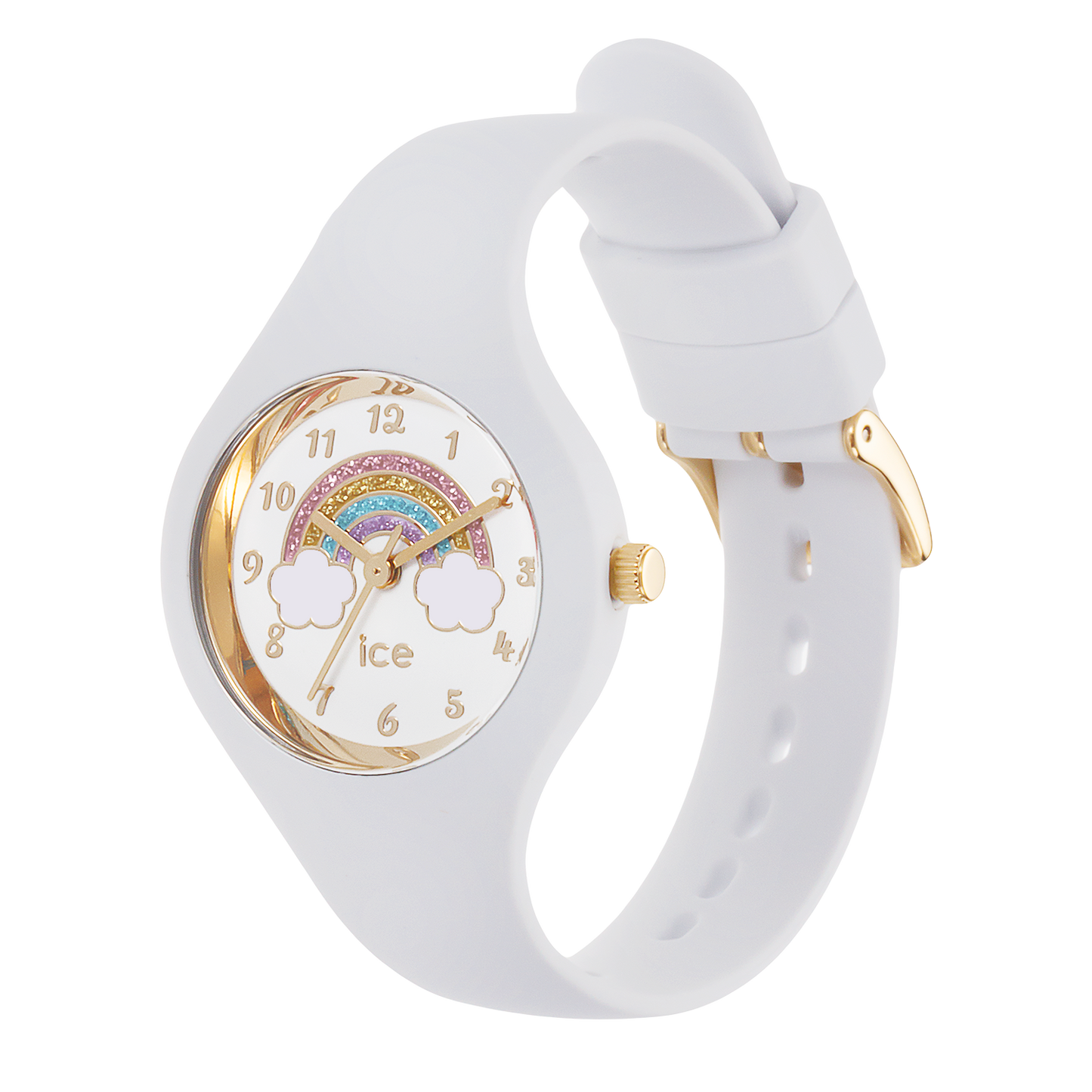 RELÓGIO 'ICE FANTASY' 'RAINBOW WHITE' TAM: XS '018423'