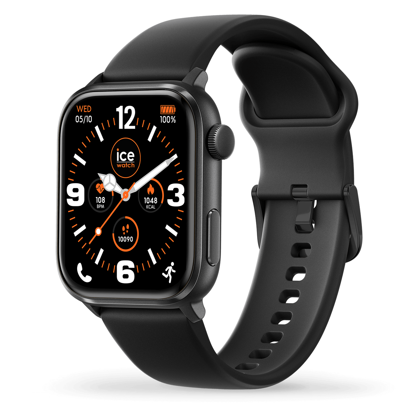 SMARTWATCH 'ICE SMART 3.0' PRETO COM GPS '024299'