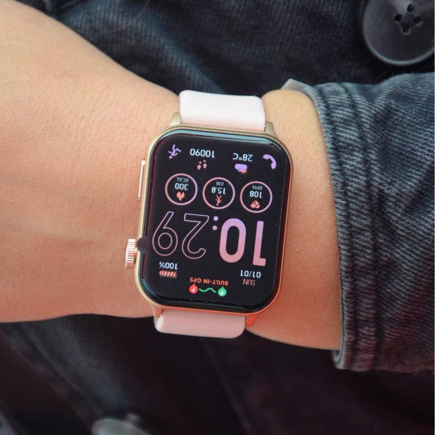 SMARTWATCH 'ICE SMART 3.0' ROSE GOLD COM GPS '024303'