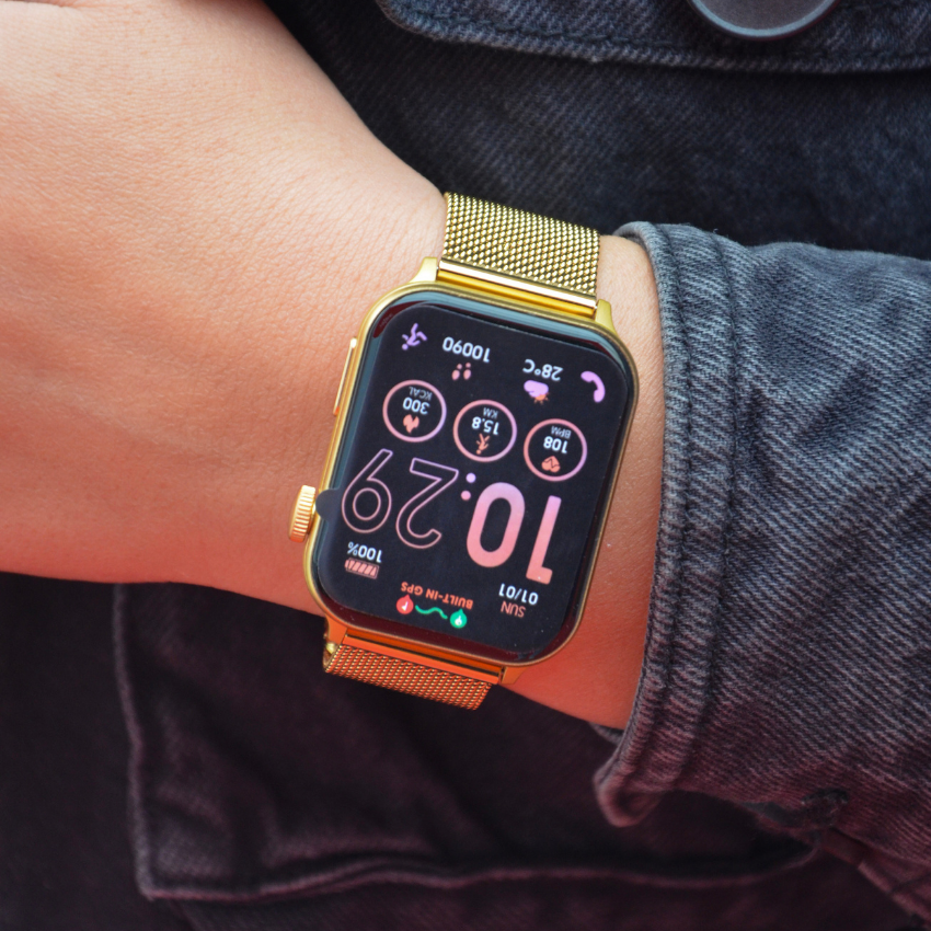 SMARTWATCH 'ICE SMART 3.0' DOURADO COM GPS '024656'