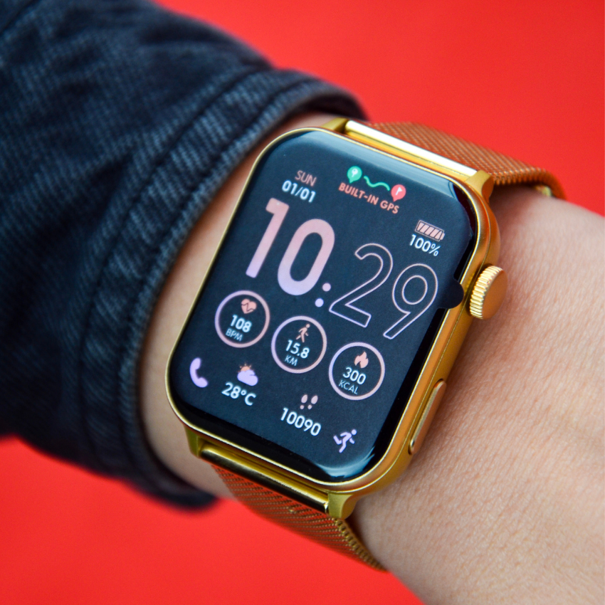 SMARTWATCH 'ICE SMART 3.0' DOURADO COM GPS '024656'