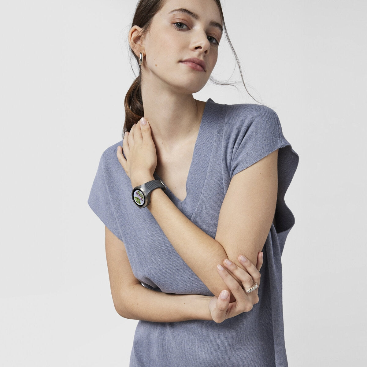 SMARTWATCH TOUS 'ROND CONNECT' CINZENTO '100350680'