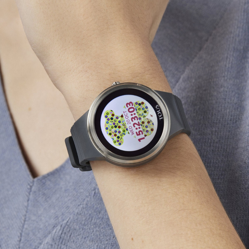 SMARTWATCH TOUS 'ROND CONNECT' CINZENTO '100350680'