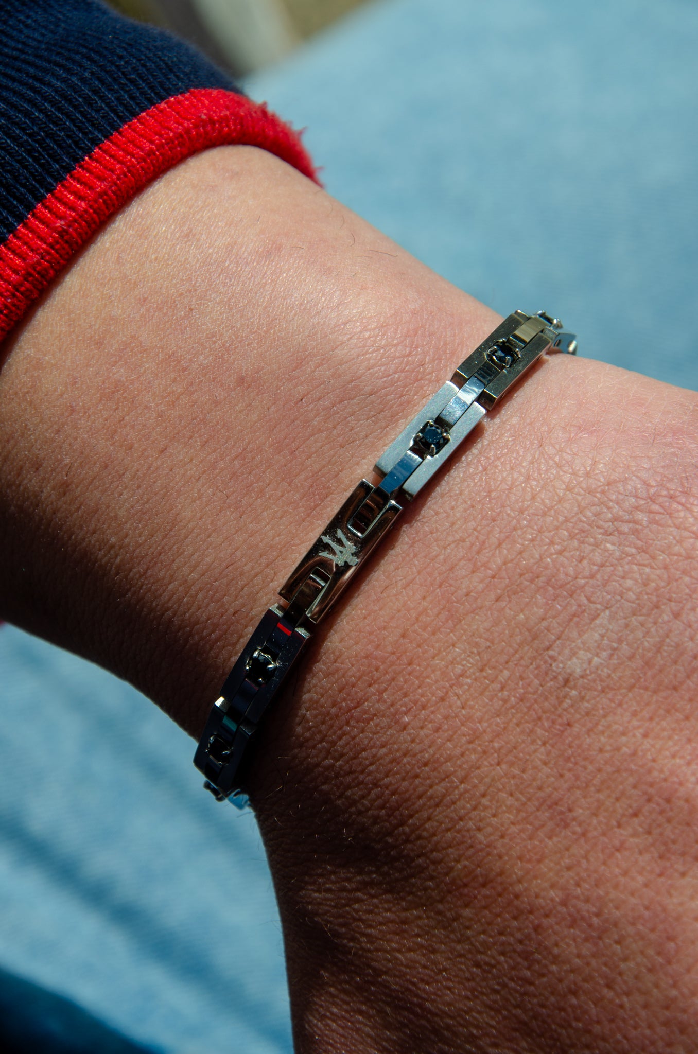 PULSEIRA MASERATI AÇO PRATEADO 'JM422ATJ10'