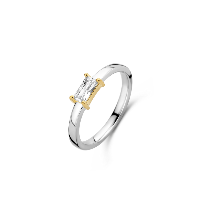 ANEL TI SENTO PRATA 925 BICOLOR T.14 '12247ZY/54'