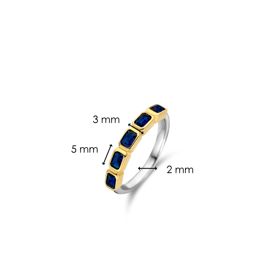 ANEL TI SENTO PRATA 925 BICOLOR T.12 '12274BY/52'