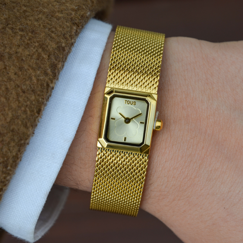 RELÓGIO TOUS 'MINI MESH' DOURADO '3000141900'