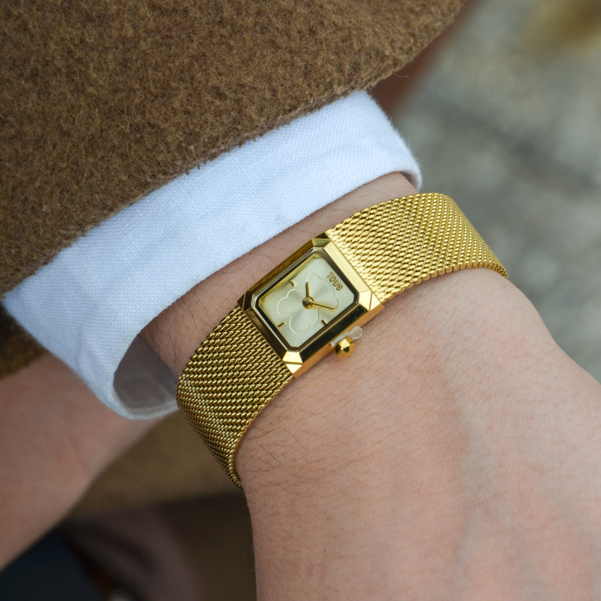 RELÓGIO TOUS 'MINI MESH' DOURADO '3000141900'