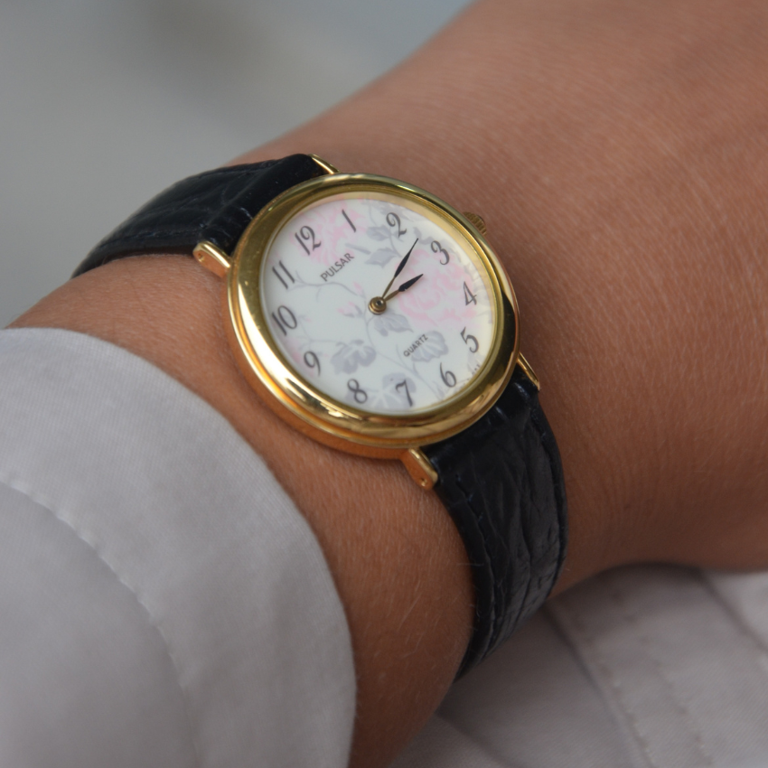 RELÓGIO PULSAR DOURADO