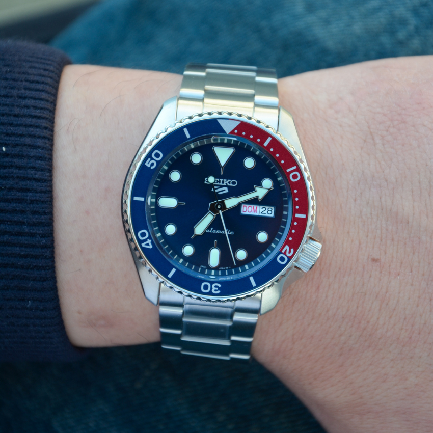 RELÓGIO SEIKO 5 SPORTS 'SPORTS' PRATEADO 'SRPD53K1'