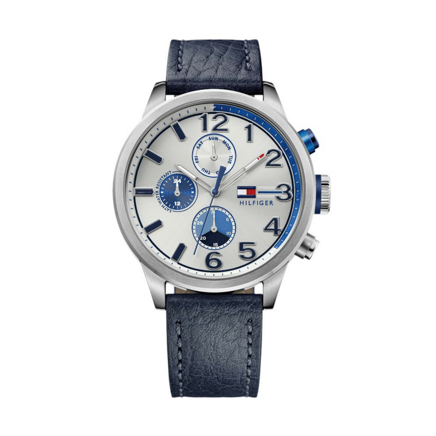 RELÓGIO TOMMY HILFIGER 'JACKSON' PRATEADO '1791240'