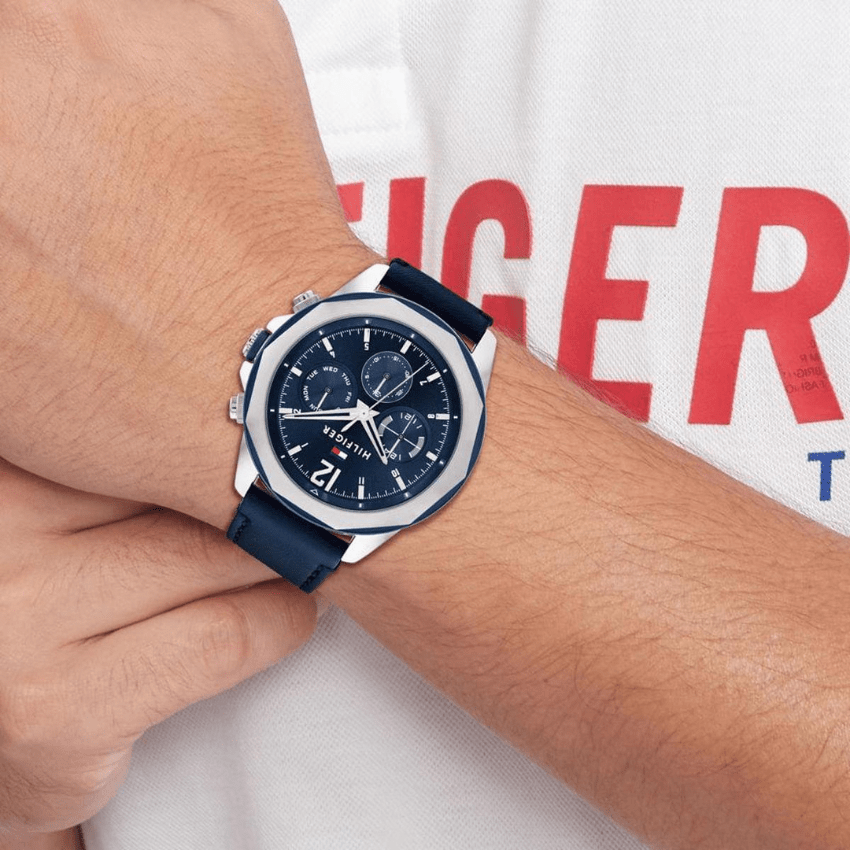 RELÓGIO TOMMY HILFIGER LARS PRATEADO '1792063'