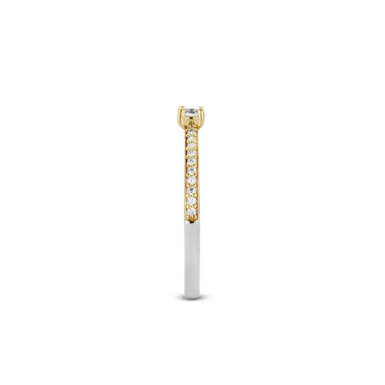 ANEL TI SENTO PRATA 925 BICOLOR T.20 '1869ZY/60'