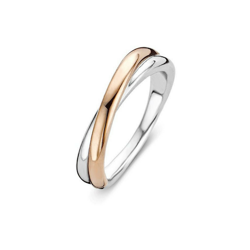 ANEL TI SENTO PRATA 925 BICOLOR T.14 '1953SR/54'