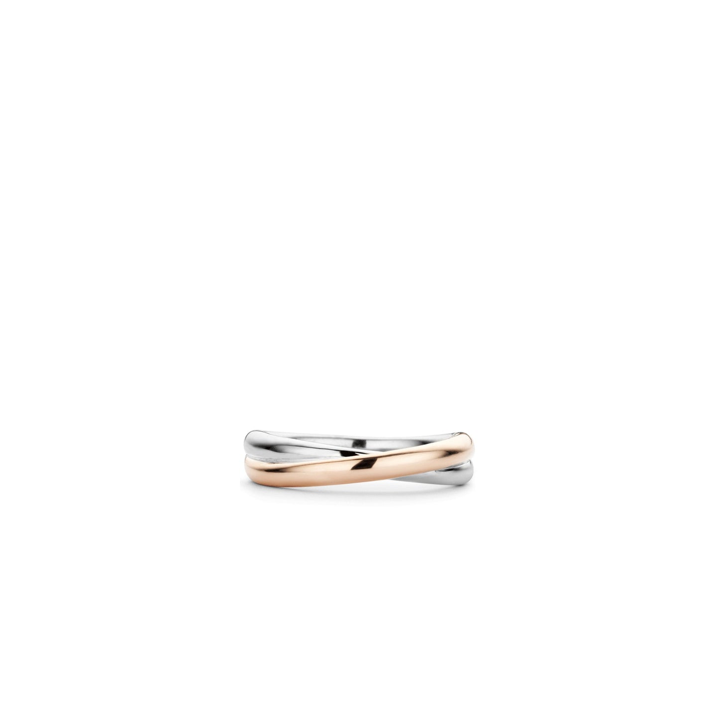ANEL TI SENTO PRATA 925 BICOLOR T.14 '1953SR/54'