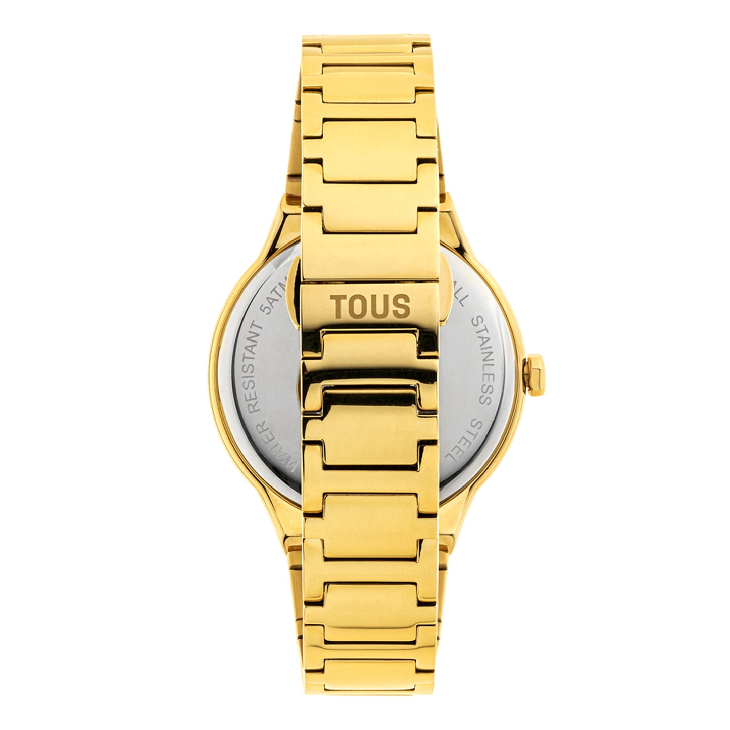 RELÓGIO TOUS 'KARAT ROUND' DOURADO '200351053'