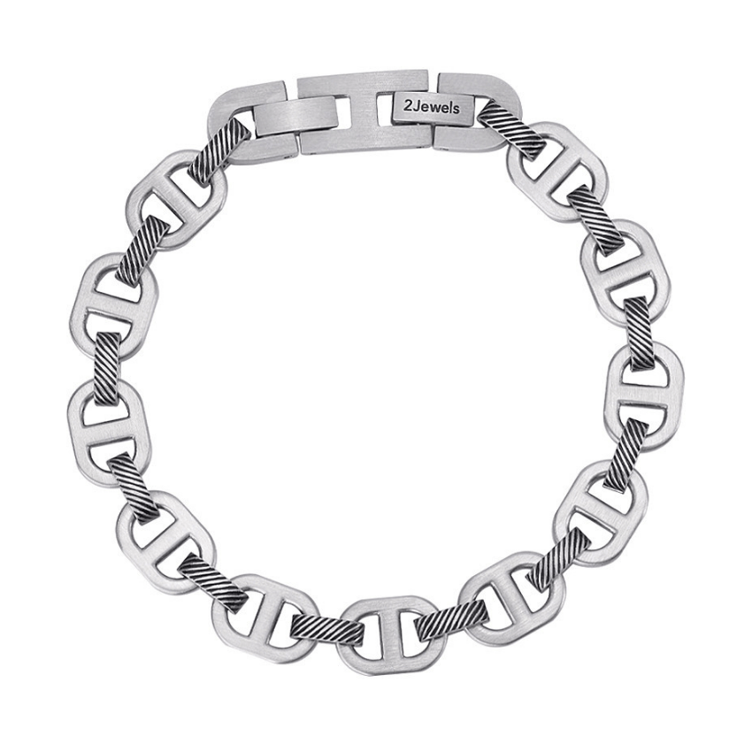 PULSEIRA 2JEWELS AÇO PRATEADO '232254'