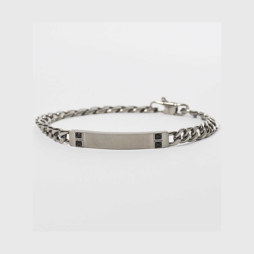 PULSEIRA 2JEWELS 'HERBY' AÇO PRATEADO '232329'