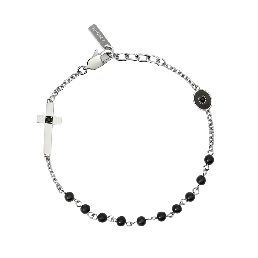 PULSEIRA 2JEWELS 'FAITH' AÇO PRATEADO '232578'