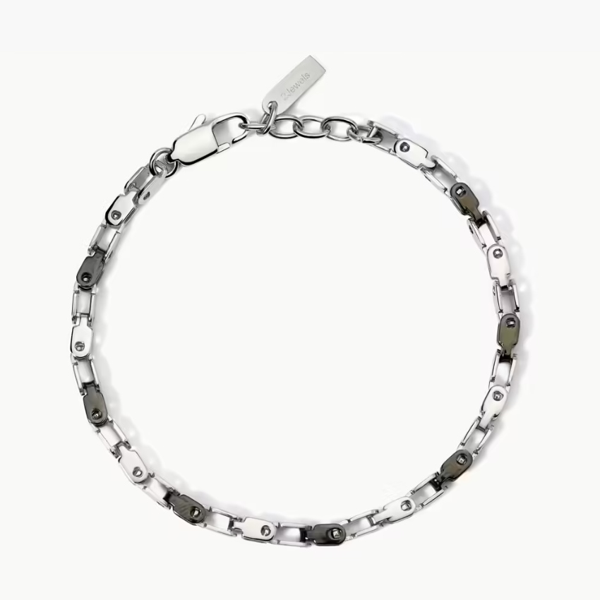 PULSEIRA 2JEWELS 'BLAKER' AÇO BICOLOR '232600'