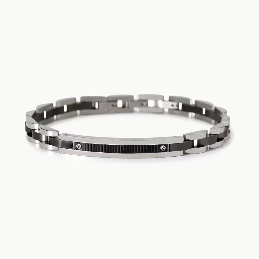 PULSEIRA 2JEWELS 'HERBY' AÇO BICOLOR '232603'