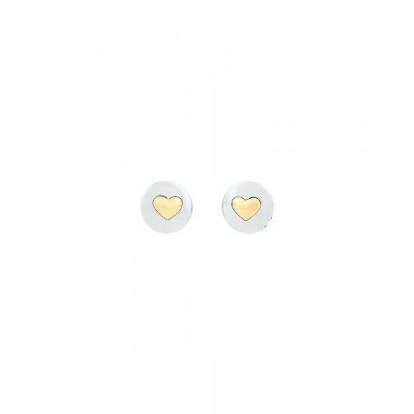 BRINCOS TOMMY HILFIGER V-DAY HEARTH BICOLOR '2701082'