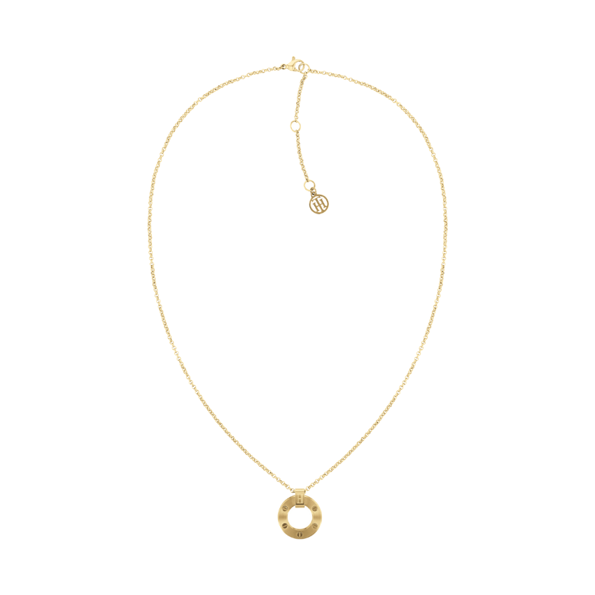 FIO TOMMY HILFIGER HARDWARE AÇO DOURADO '2780605'