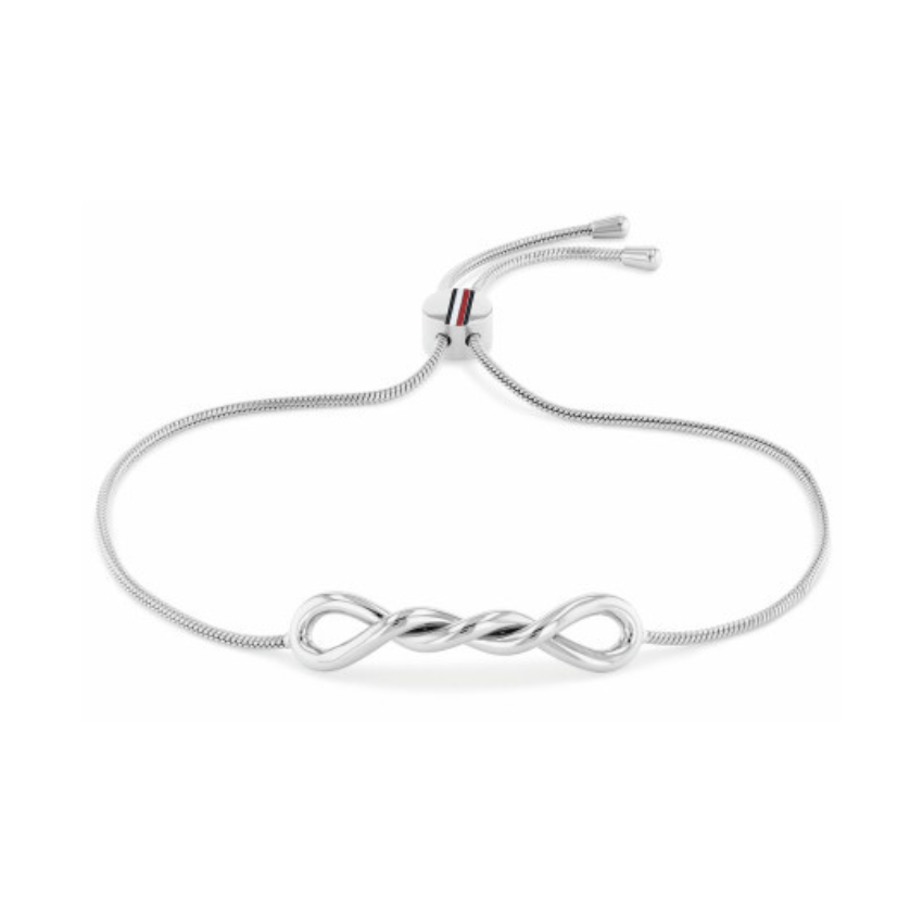 PULSEIRA TOMMY HILFIGER TWIST AÇO PRATEADO '2780711'