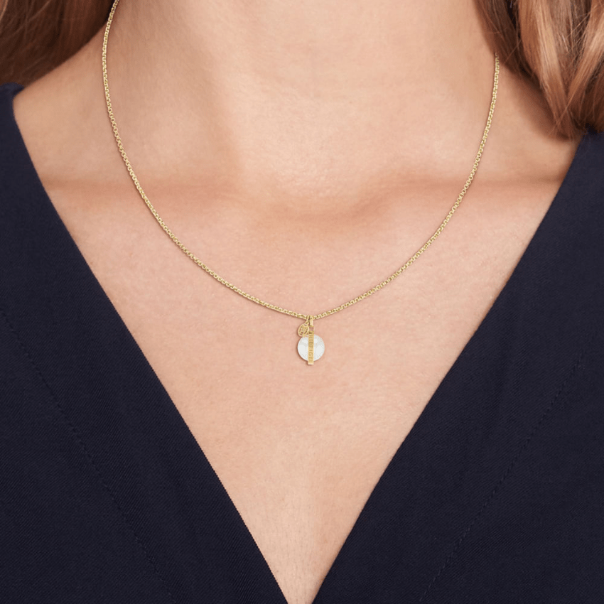 FIO TOMMY HILFIGER ORB PEARL AÇO DOURADO '2780762'