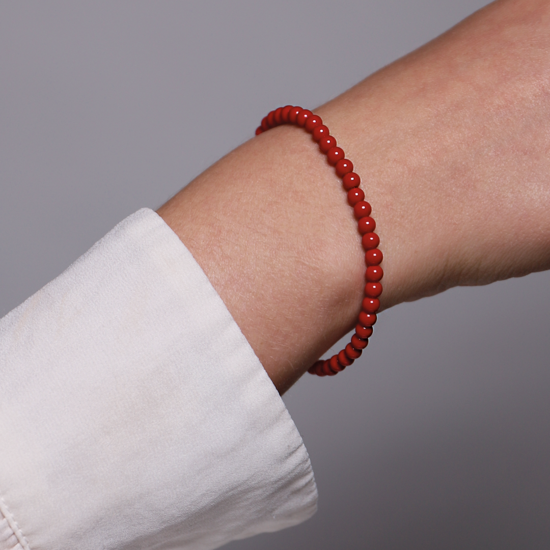 PULSEIRA PRATA 925 TI SENTO VERMELHA '2908CR'