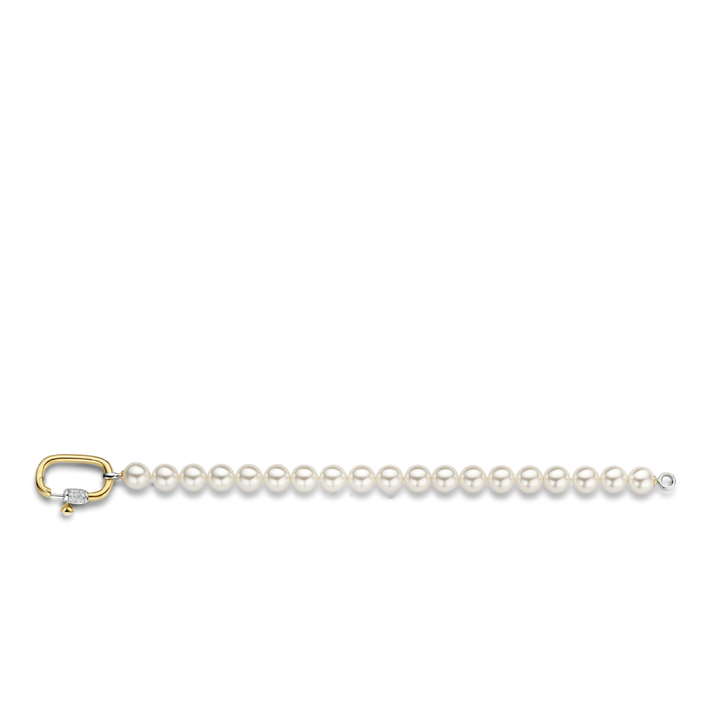 PULSEIRA PRATA 925 TI SENTO PÉROLAS '2961PW'