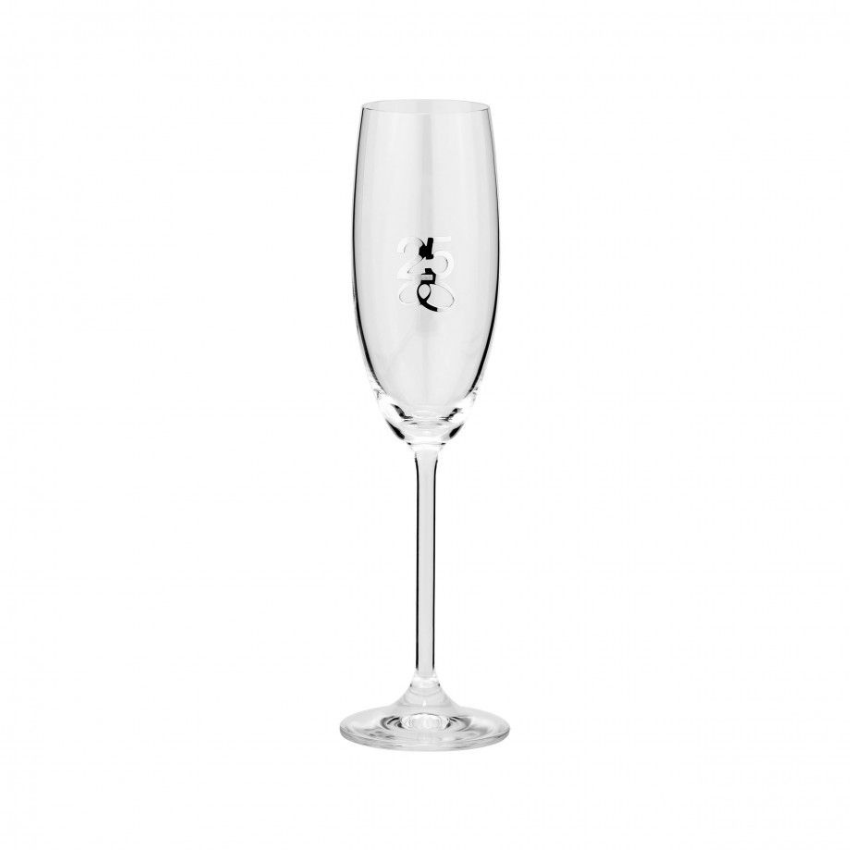 FLUTE CRISTAL 1UND. '25 ANOS' TOPÁZIO '30-28353A'