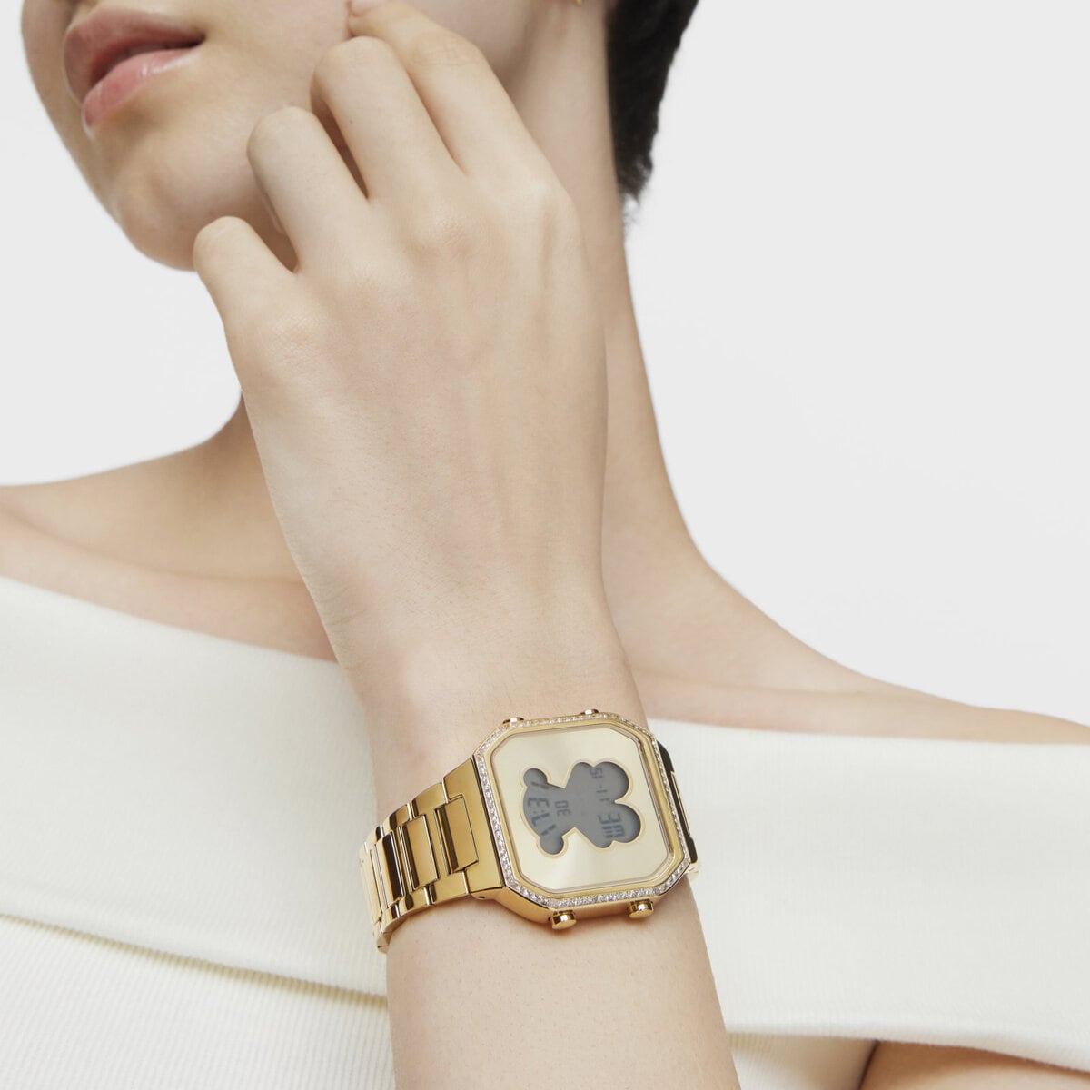 RELÓGIO TOUS 'D-BEAR' DOURADO '3000131300'