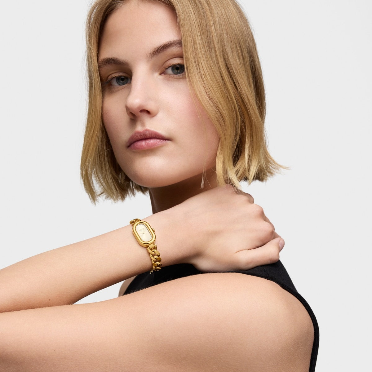 SMARTWATCH TOUS 'OVAL TIME' DOURADO '3000140200'