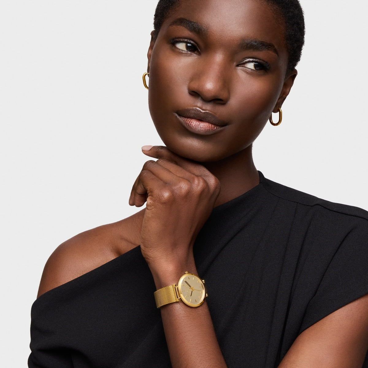 RELÓGIO TOUS 'S-MESH MIRROR' DOURADO '3000142300'