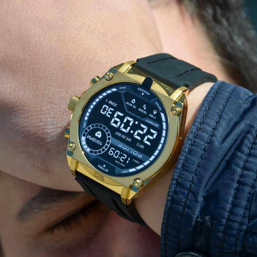 SMARTWATCH POLICE MY.AVATAR DOURADO 'PEIUN0000105'
