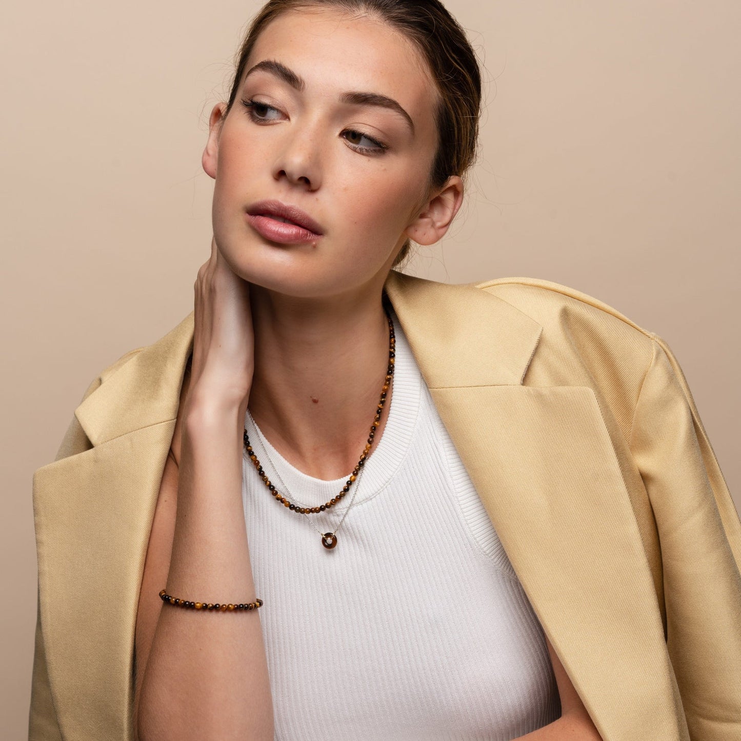 FIO TI SENTO PRATA 925 BICOLOR '3971TE/42'