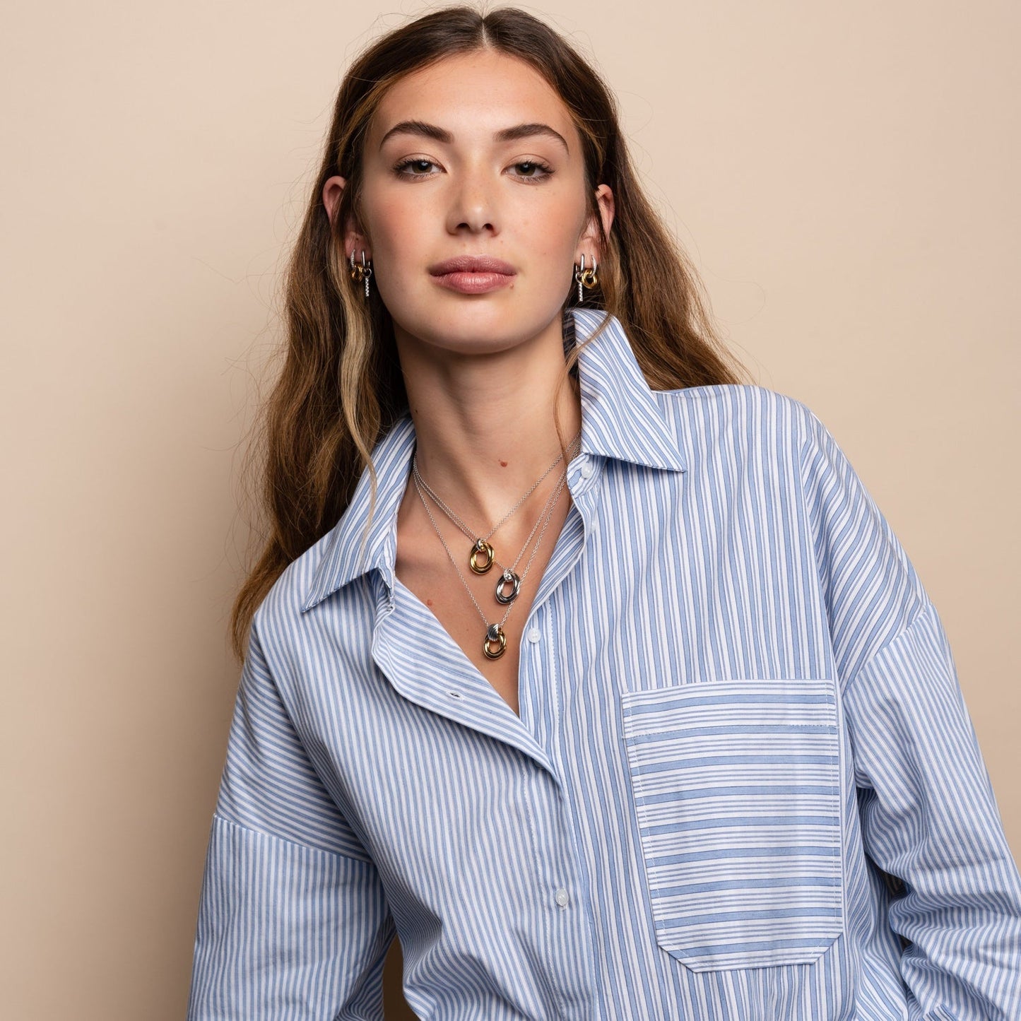 FIO TI SENTO PRATA 925 BICOLOR '3972ZY/42'