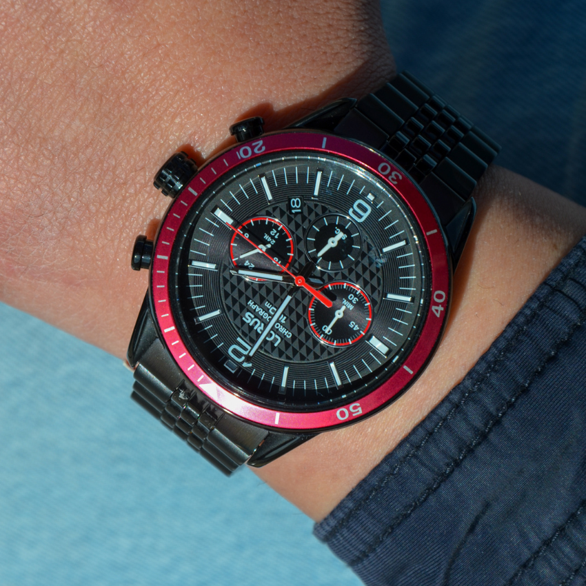 RELÓGIO LORUS SPORTS MAN PRETO 'RT331JX9'