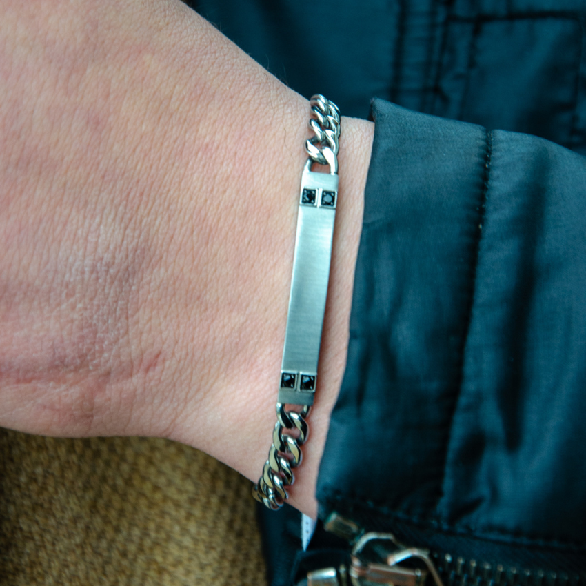 PULSEIRA 2JEWELS 'HERBY' AÇO PRATEADO '232329'