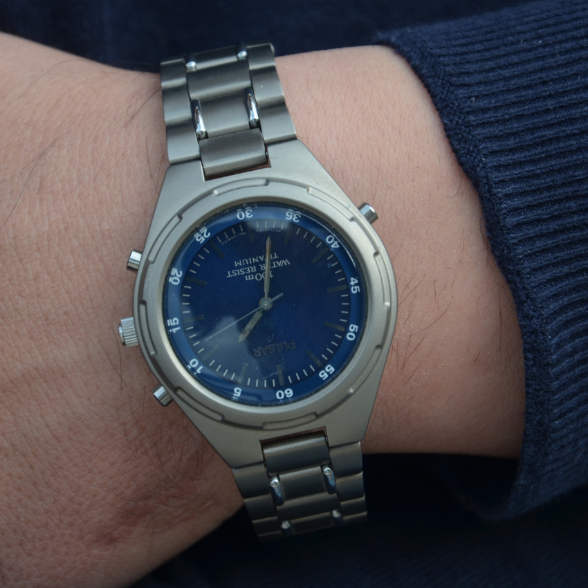 RELÓGIO PULSAR GUNMETAL