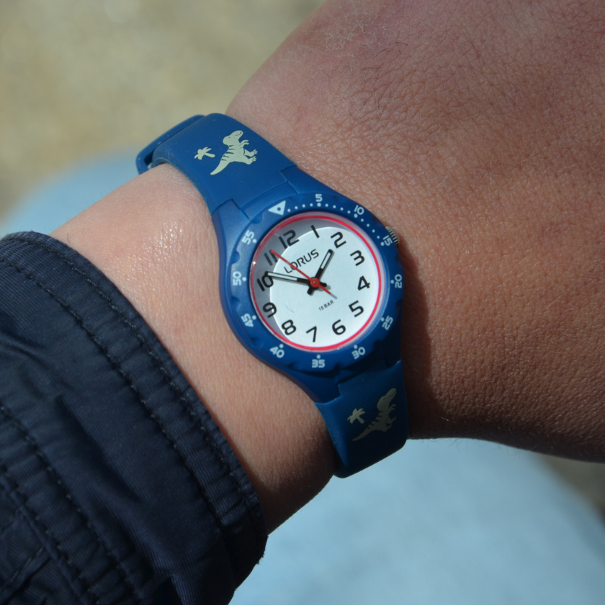 RELÓGIO LORUS KIDS AZUL 'RRX49GX9'