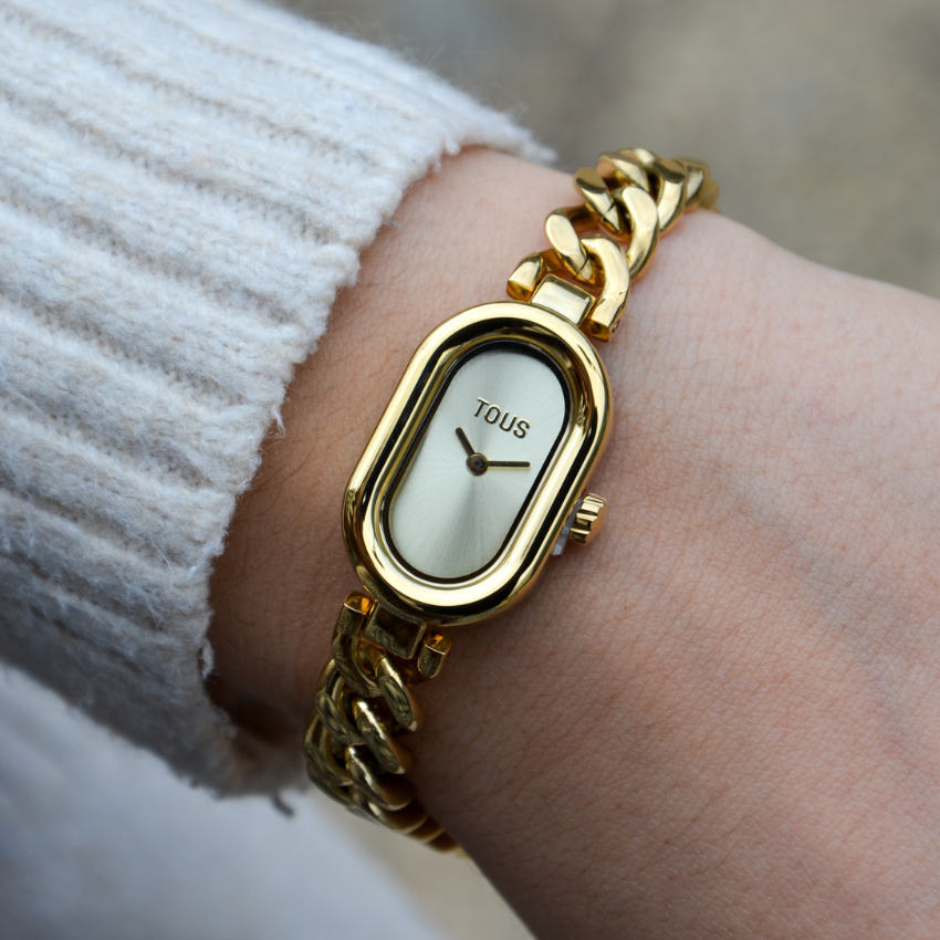 SMARTWATCH TOUS 'OVAL TIME' DOURADO '3000140200'