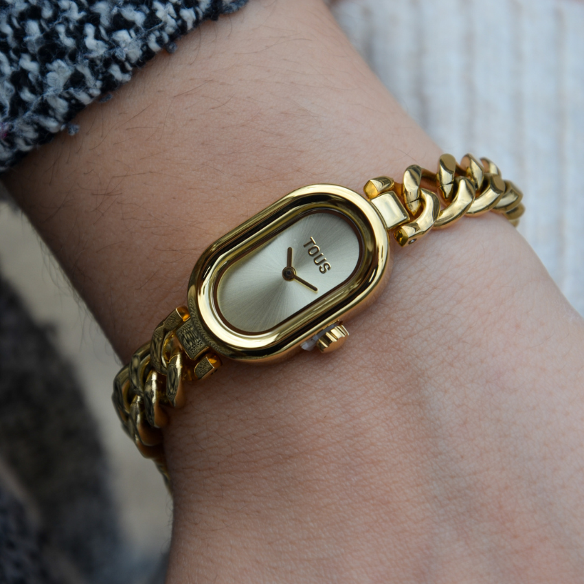 SMARTWATCH TOUS 'OVAL TIME' DOURADO '3000140200'