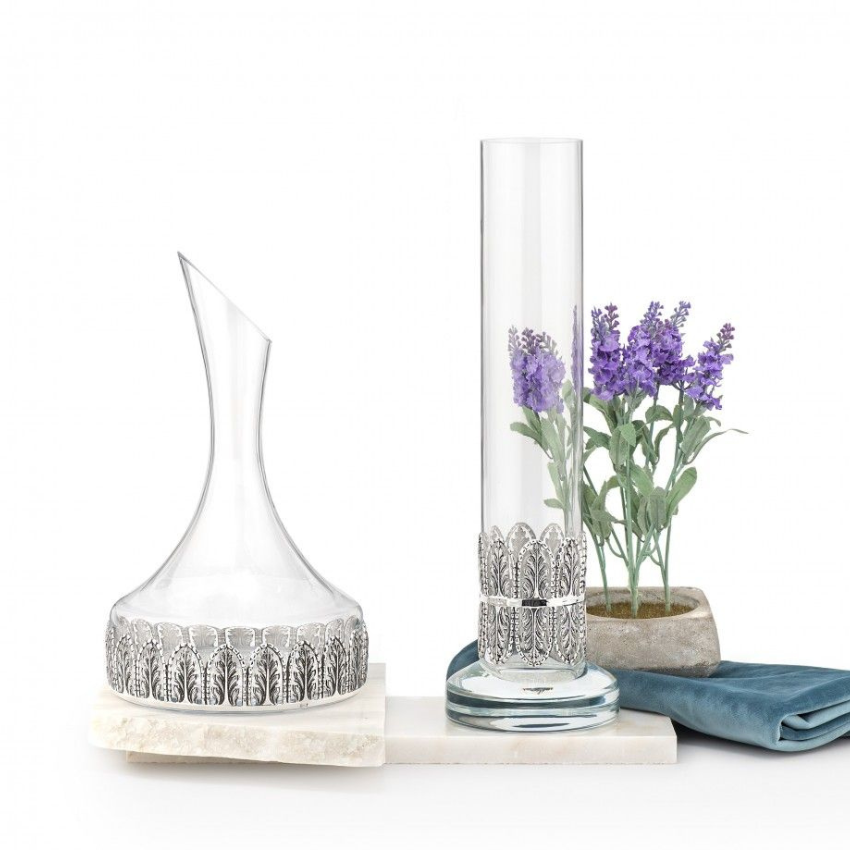 JARRA VIDRO 'WENSHI' TOPÁZIO '74-07428'