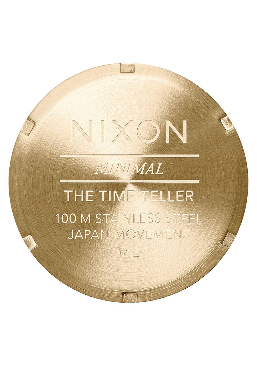 RELÓGIO NIXON TIME TELLER DOURADO 'A045-5098'