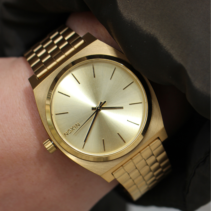 RELÓGIO NIXON TIME TELLER DOURADO 'A045-511'