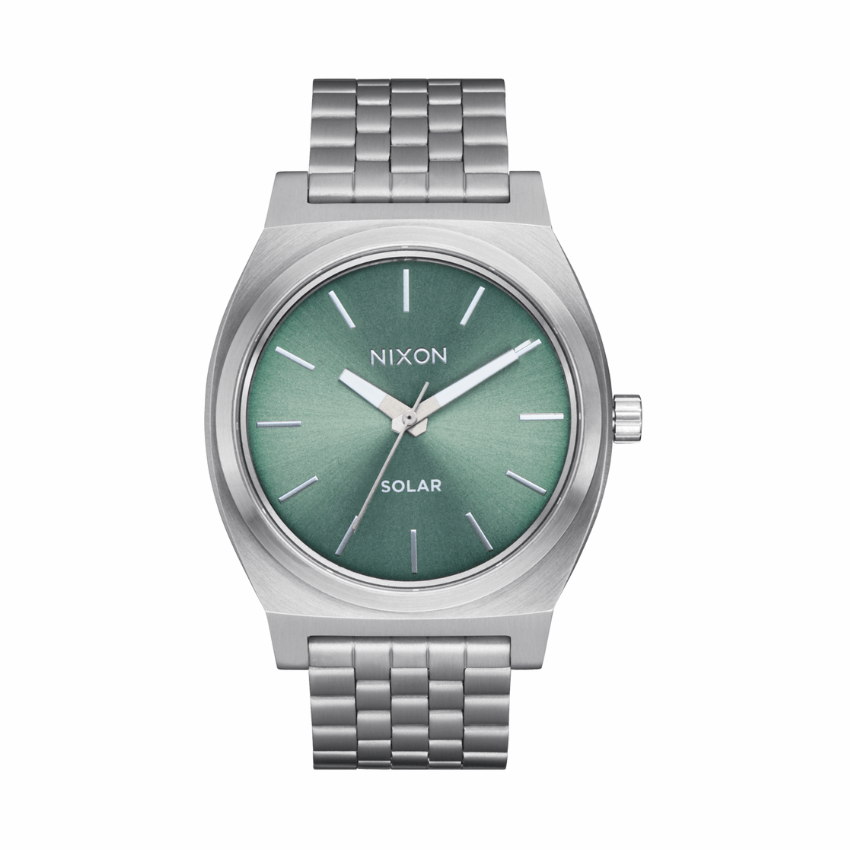 RELÓGIO NIXON TIME TELLER SOLAR PRATEADO 'A1369-5172'
