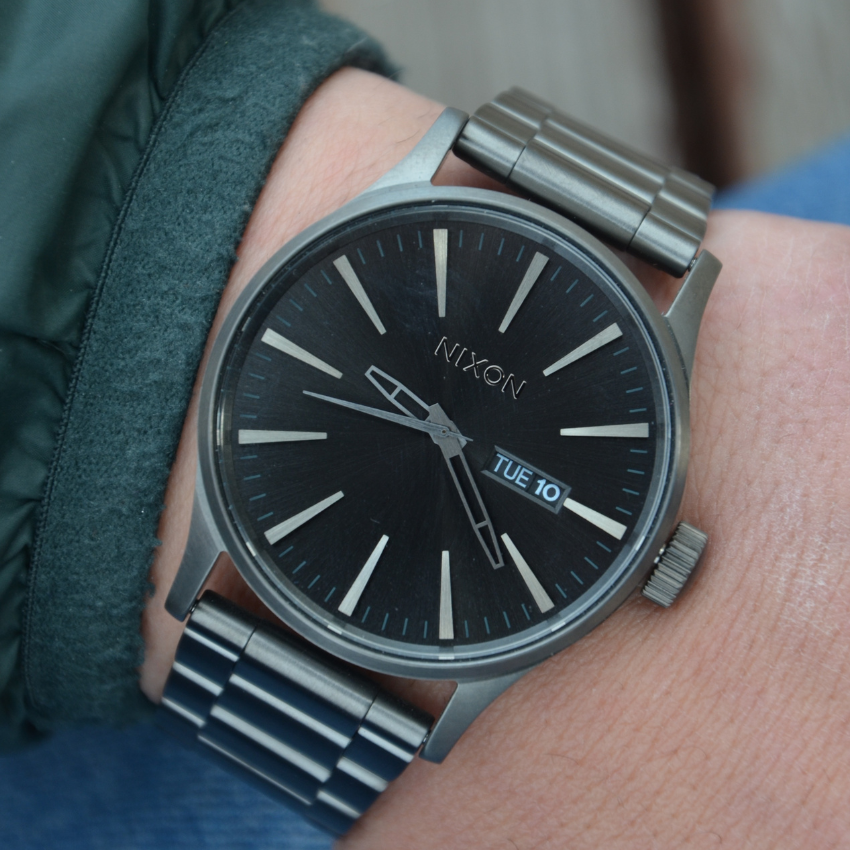 RELÓGIO NIXON SENTRY SS GUNMETAL 'A356-5084'